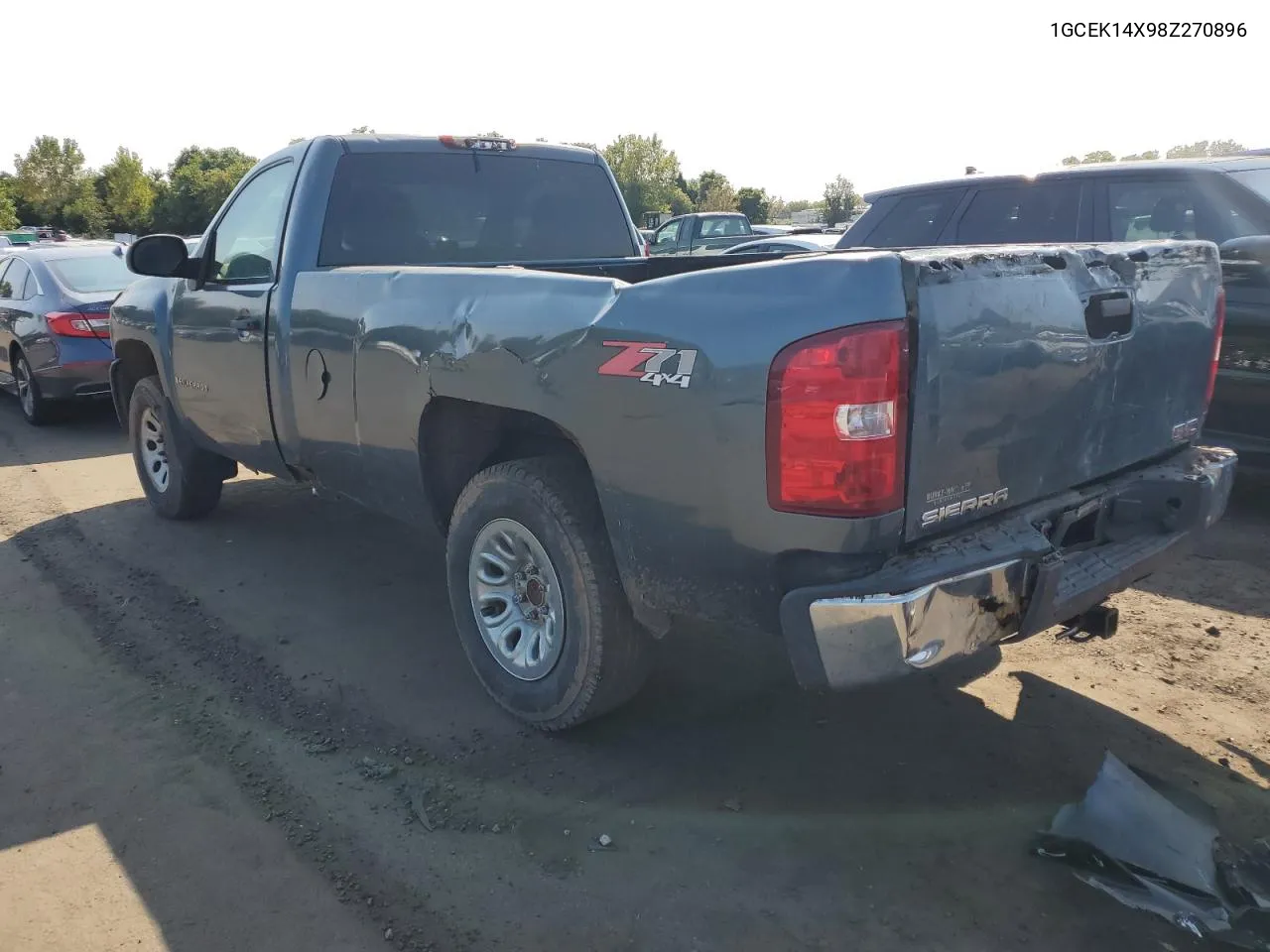 1GCEK14X98Z270896 2008 Chevrolet Silverado K1500