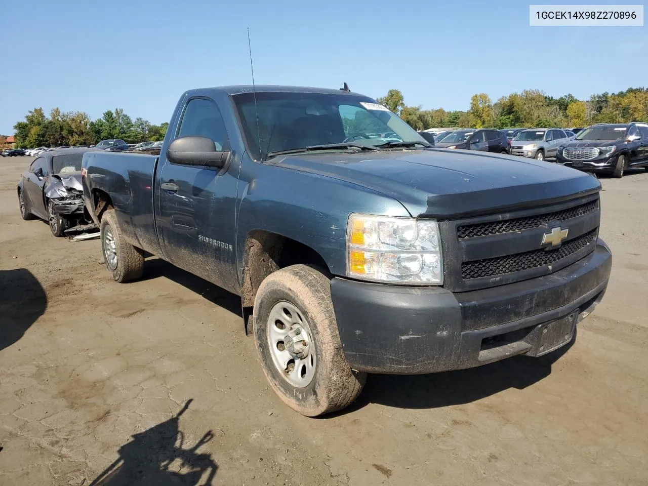 1GCEK14X98Z270896 2008 Chevrolet Silverado K1500