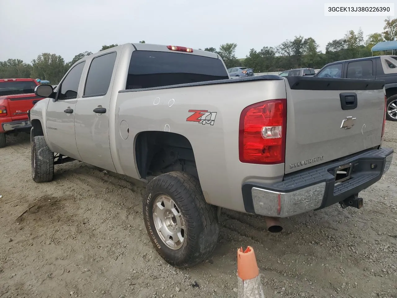 3GCEK13J38G226390 2008 Chevrolet Silverado K1500