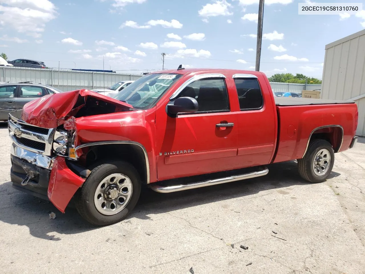 2GCEC19C581310760 2008 Chevrolet Silverado C1500