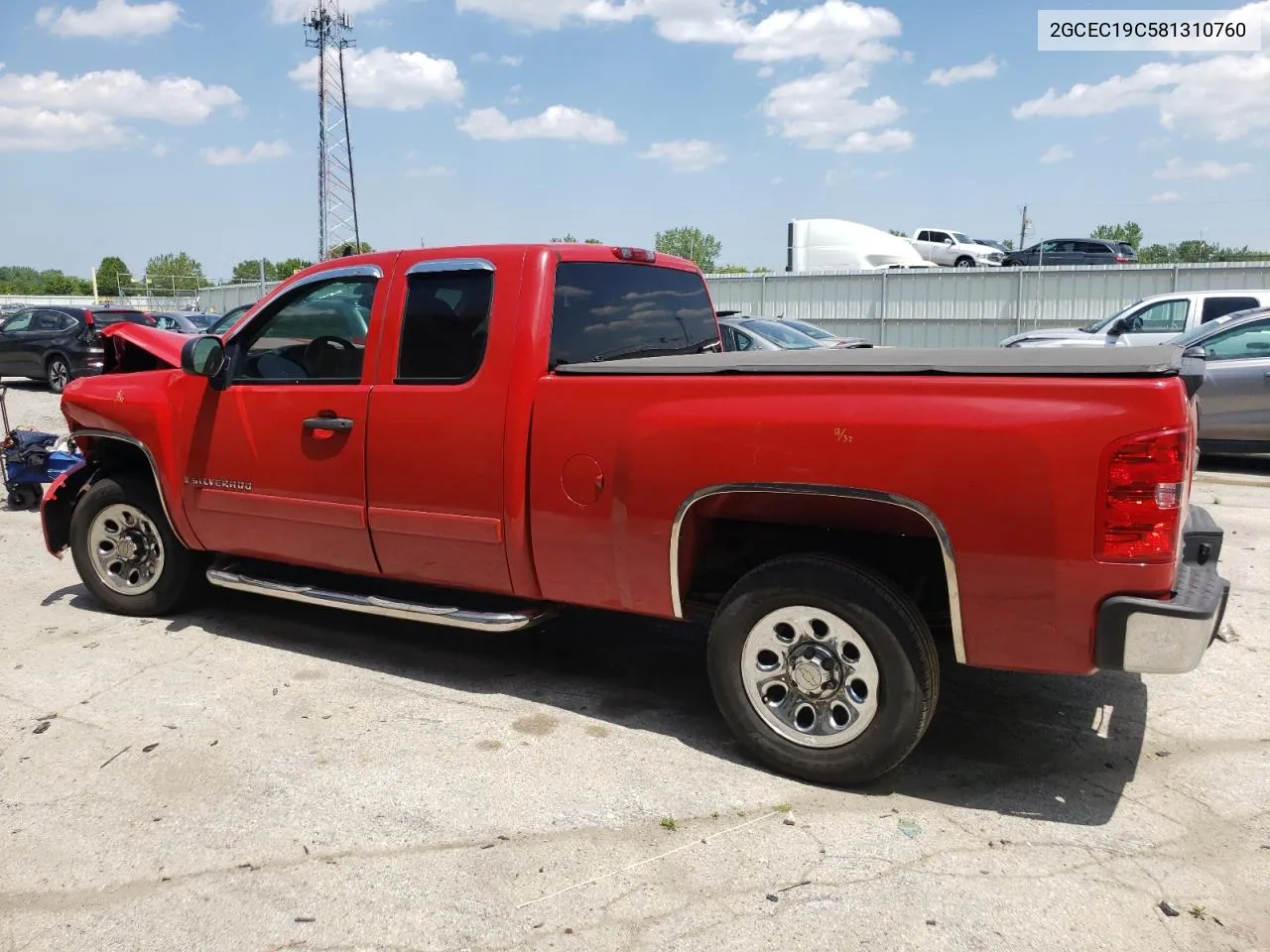 2008 Chevrolet Silverado C1500 VIN: 2GCEC19C581310760 Lot: 71279024