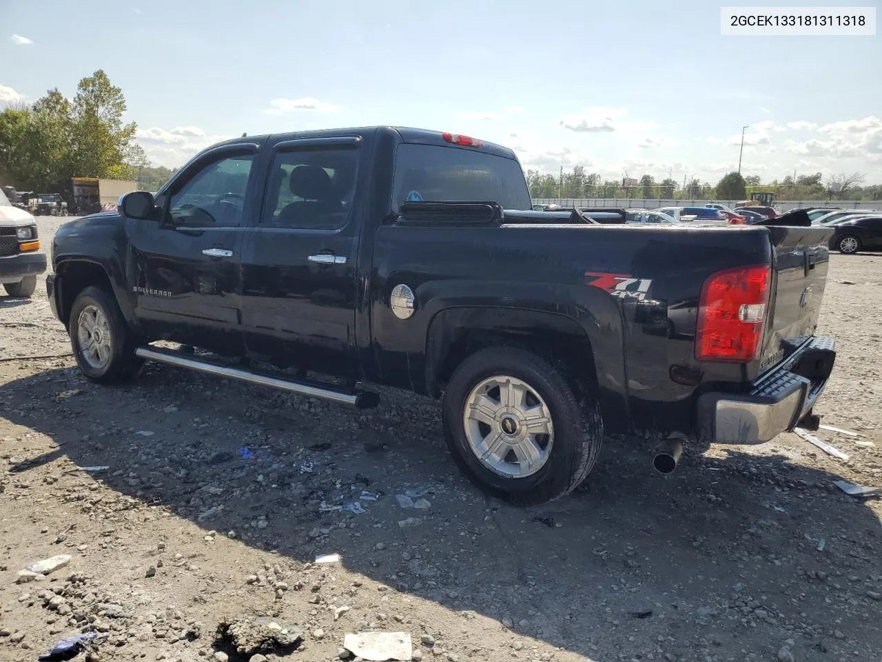 2008 Chevrolet Silverado K1500 VIN: 2GCEK133181311318 Lot: 71279234