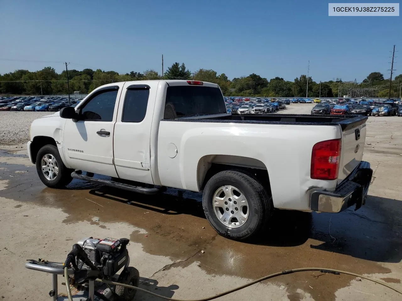 2008 Chevrolet Silverado K1500 VIN: 1GCEK19J38Z275225 Lot: 71312304