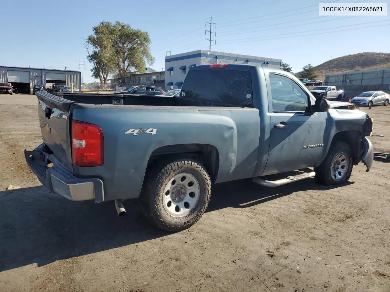 2008 Chevrolet Silverado K1500 VIN: 1GCEK14X08Z265621 Lot: 71347904