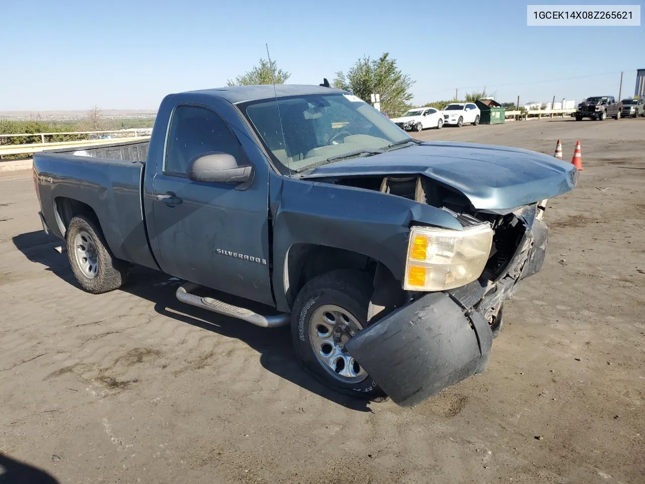 2008 Chevrolet Silverado K1500 VIN: 1GCEK14X08Z265621 Lot: 71347904