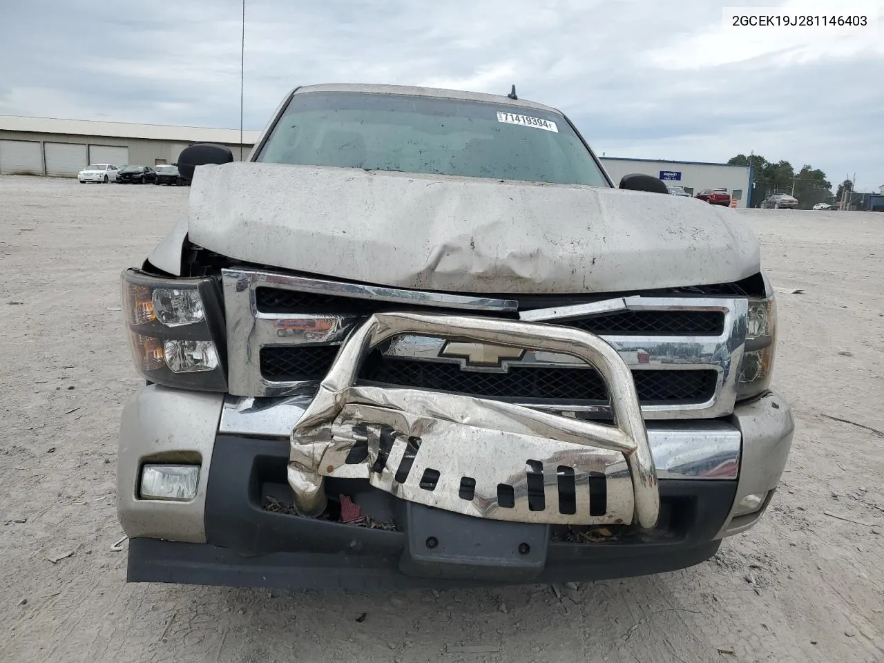 2GCEK19J281146403 2008 Chevrolet Silverado K1500