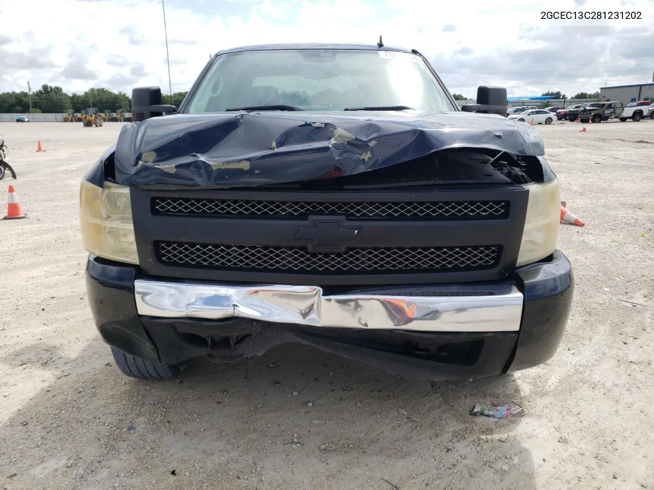 2008 Chevrolet Silverado C1500 VIN: 2GCEC13C281231202 Lot: 71444654