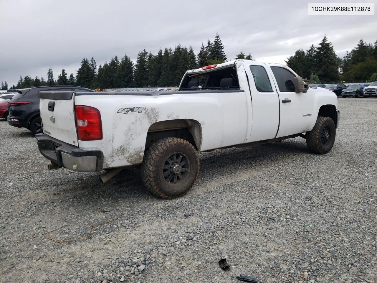 2008 Chevrolet Silverado K2500 Heavy Duty VIN: 1GCHK29K88E112878 Lot: 71505624