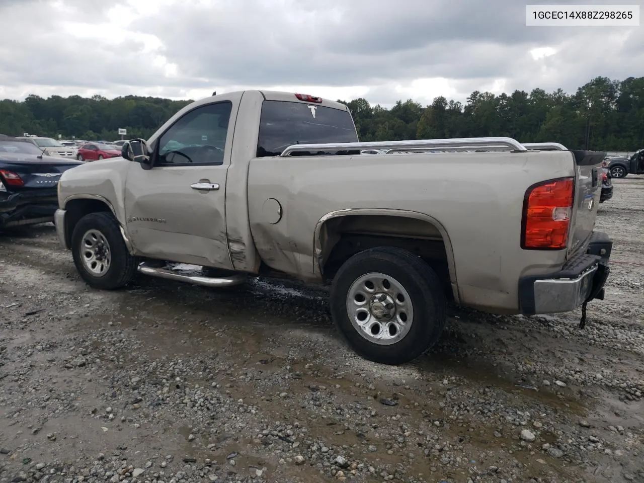 2008 Chevrolet Silverado C1500 VIN: 1GCEC14X88Z298265 Lot: 71540224