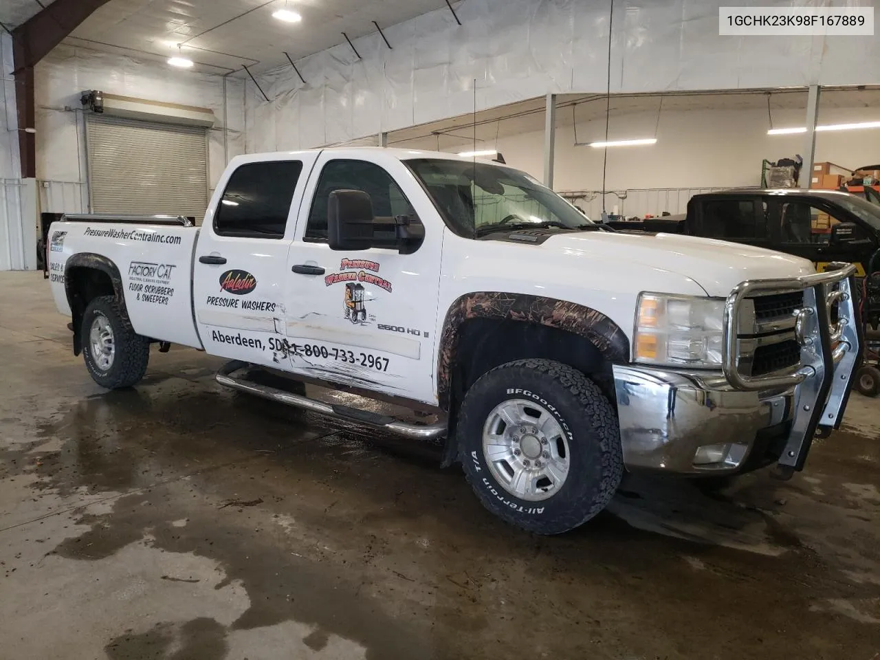 2008 Chevrolet Silverado K2500 Heavy Duty VIN: 1GCHK23K98F167889 Lot: 71736004