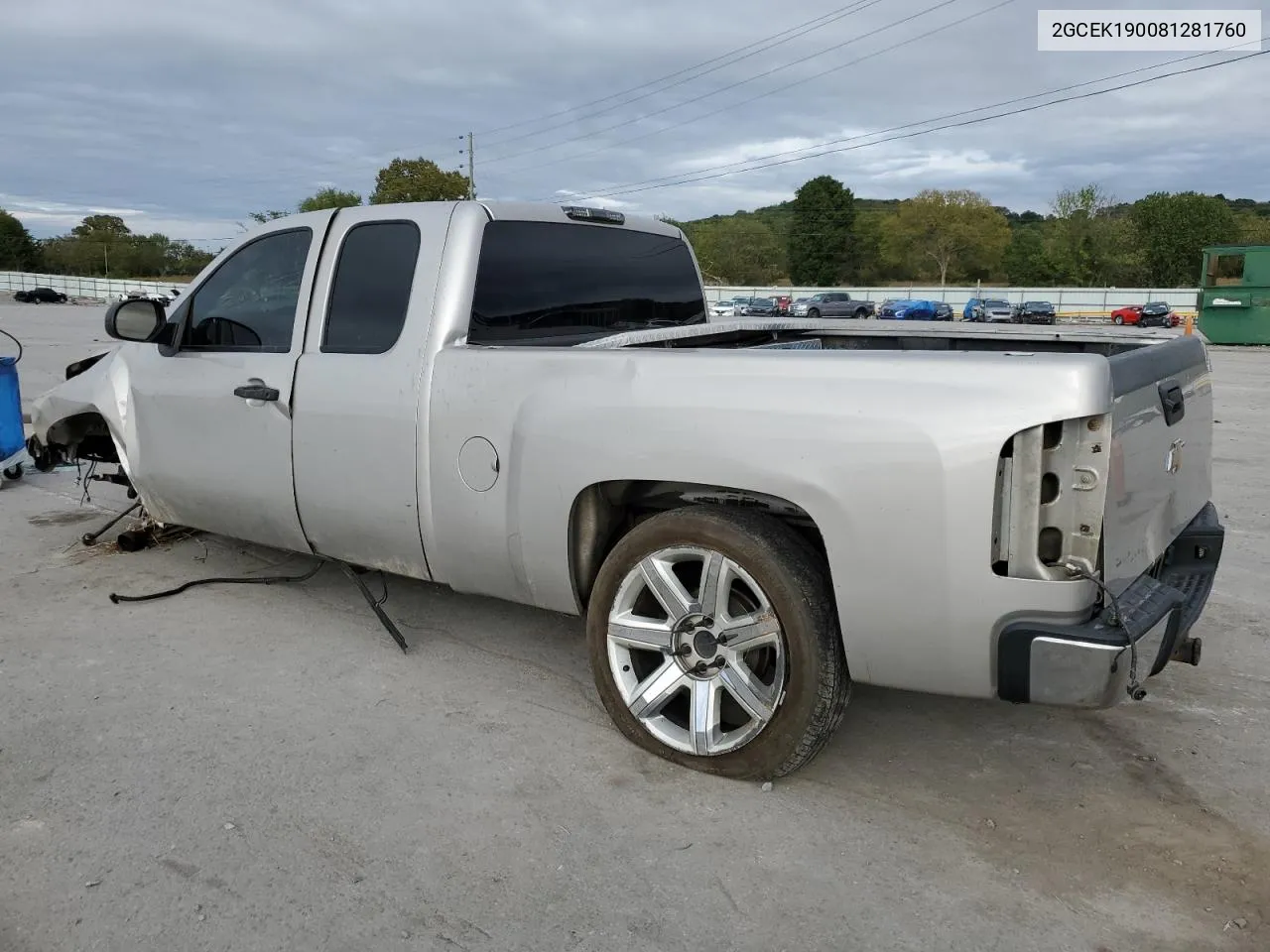 2008 Chevrolet Silverado K1500 VIN: 2GCEK190081281760 Lot: 71867834