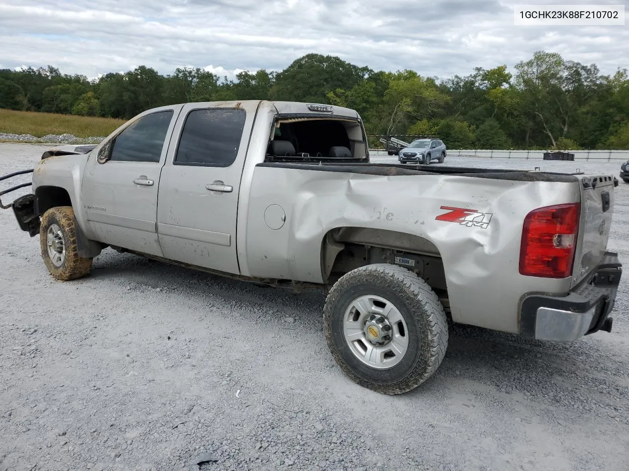 2008 Chevrolet Silverado K2500 Heavy Duty VIN: 1GCHK23K88F210702 Lot: 71915414