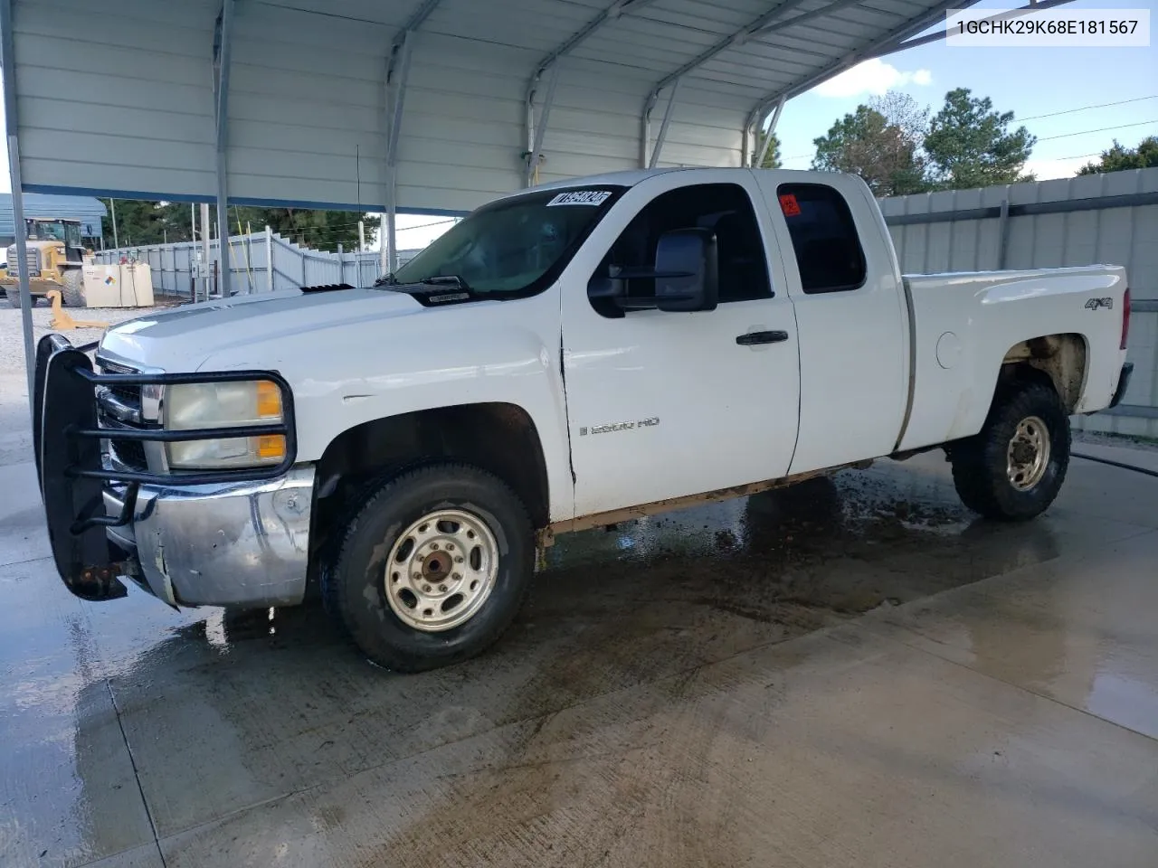 2008 Chevrolet Silverado K2500 Heavy Duty VIN: 1GCHK29K68E181567 Lot: 71954824