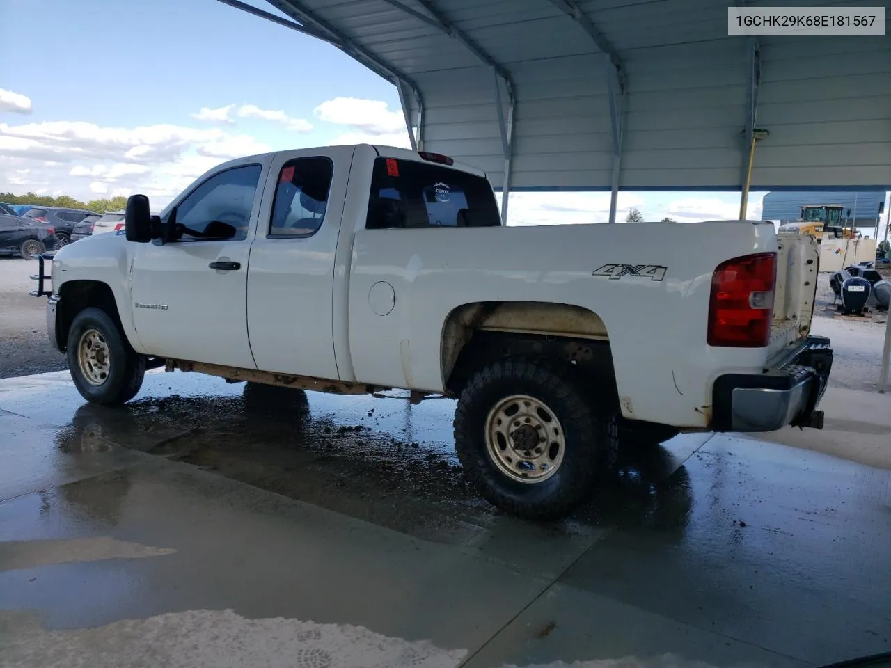 2008 Chevrolet Silverado K2500 Heavy Duty VIN: 1GCHK29K68E181567 Lot: 71954824