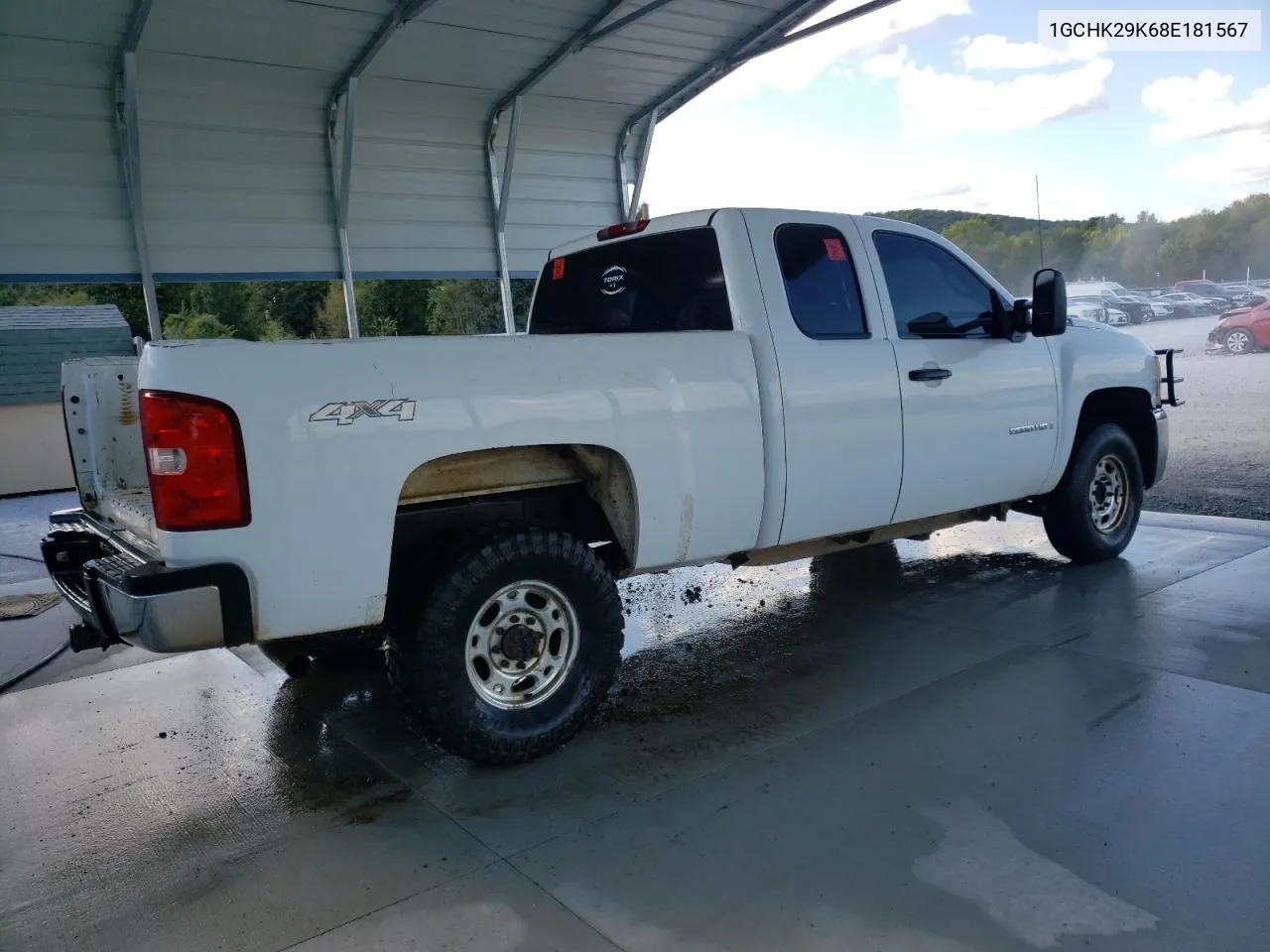 2008 Chevrolet Silverado K2500 Heavy Duty VIN: 1GCHK29K68E181567 Lot: 71954824