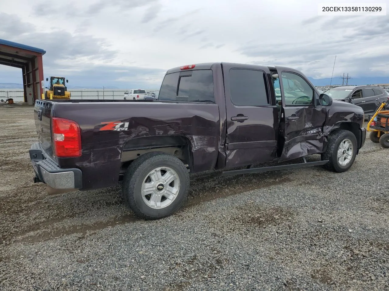 2GCEK133581130299 2008 Chevrolet Silverado K1500