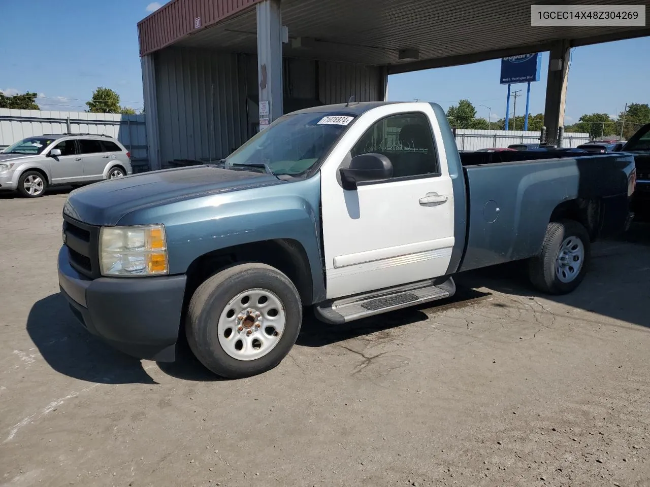 2008 Chevrolet Silverado C1500 VIN: 1GCEC14X48Z304269 Lot: 71976924