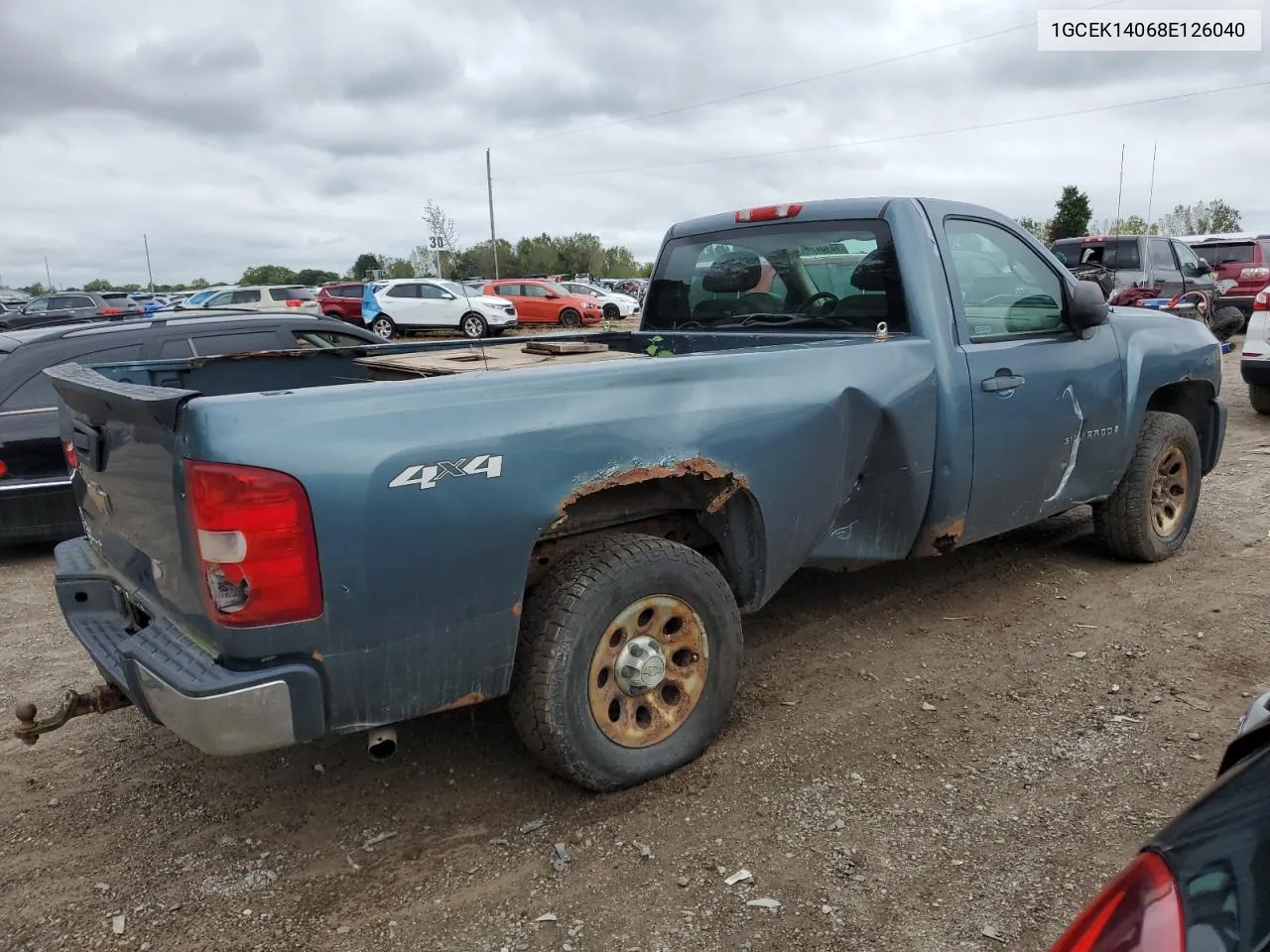 1GCEK14068E126040 2008 Chevrolet Silverado K1500