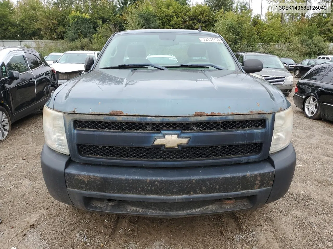 1GCEK14068E126040 2008 Chevrolet Silverado K1500