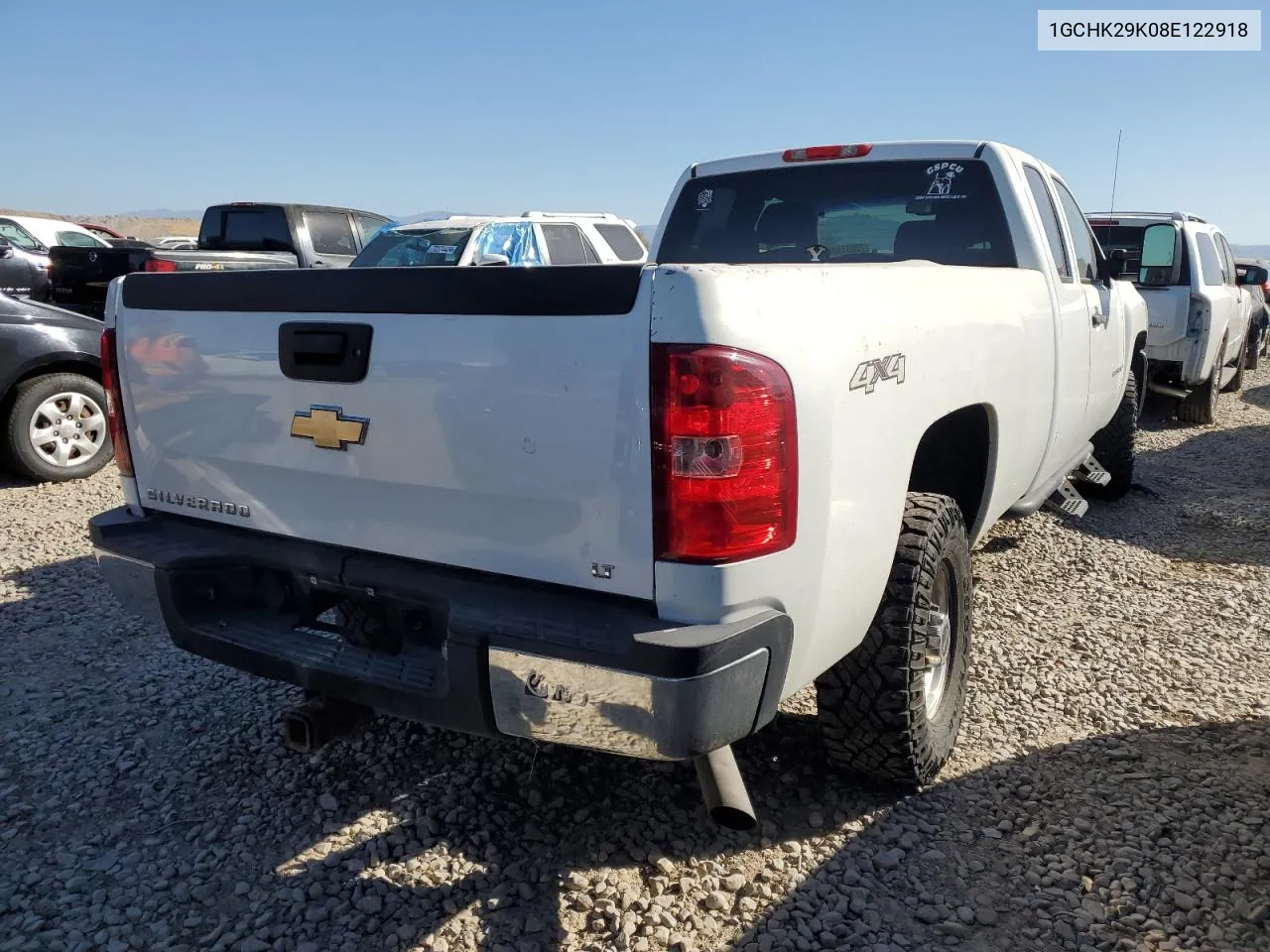 2008 Chevrolet Silverado K2500 Heavy Duty VIN: 1GCHK29K08E122918 Lot: 72231924