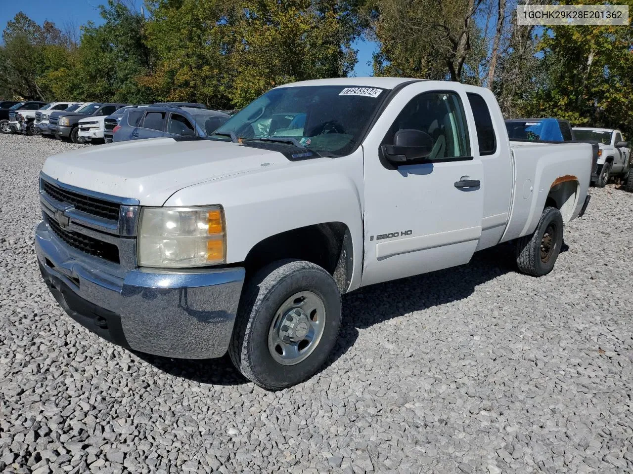 1GCHK29K28E201362 2008 Chevrolet Silverado K2500 Heavy Duty