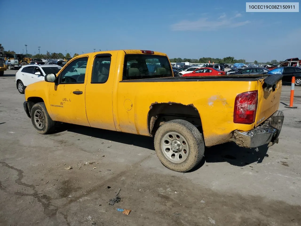 1GCEC19C08Z150911 2008 Chevrolet Silverado C1500