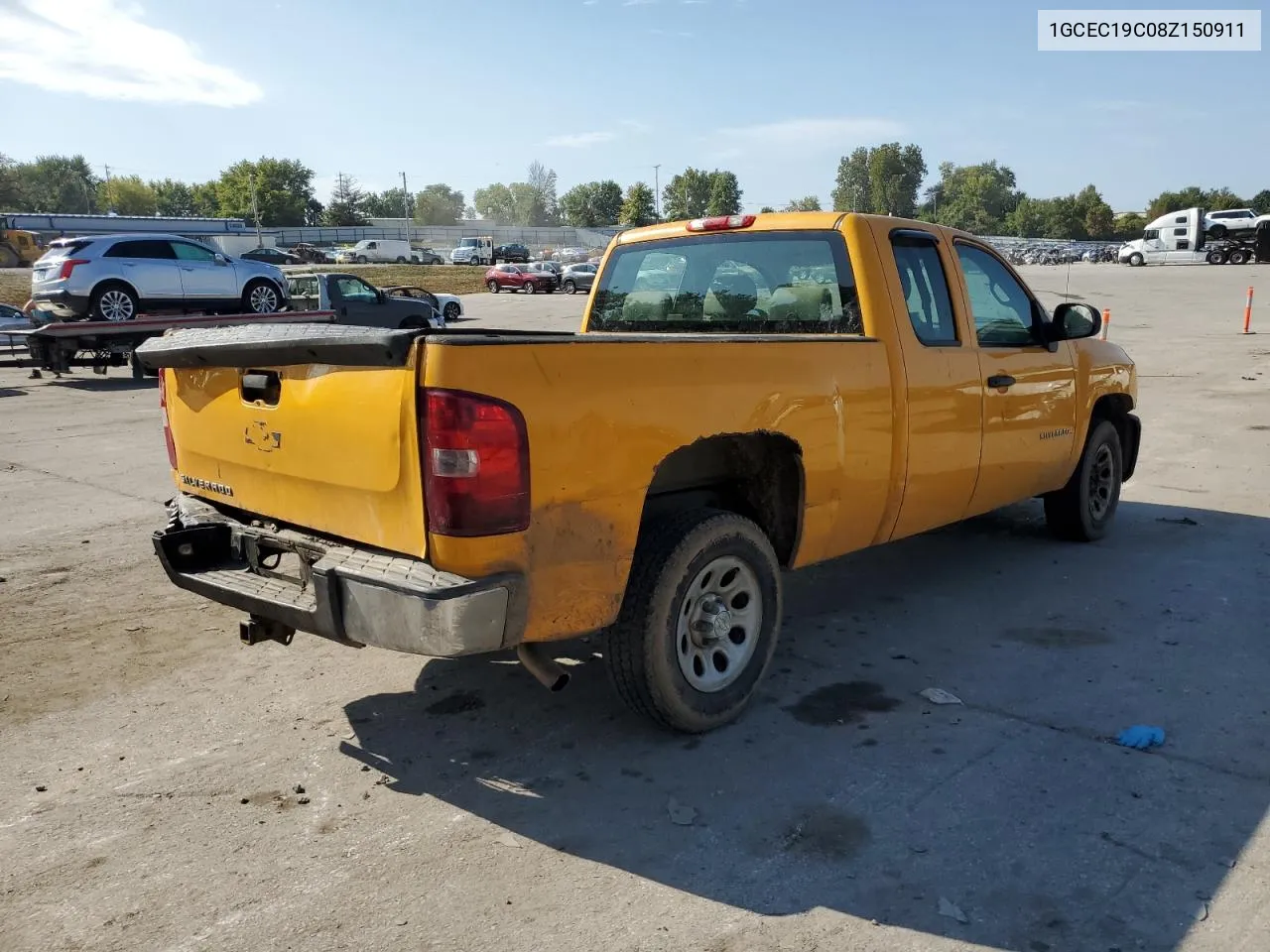 1GCEC19C08Z150911 2008 Chevrolet Silverado C1500