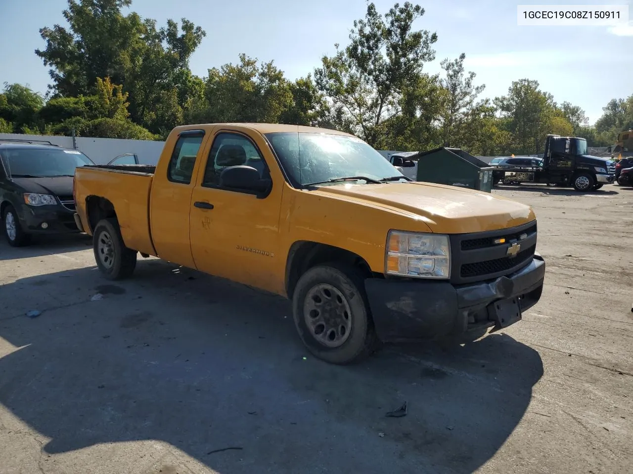 1GCEC19C08Z150911 2008 Chevrolet Silverado C1500