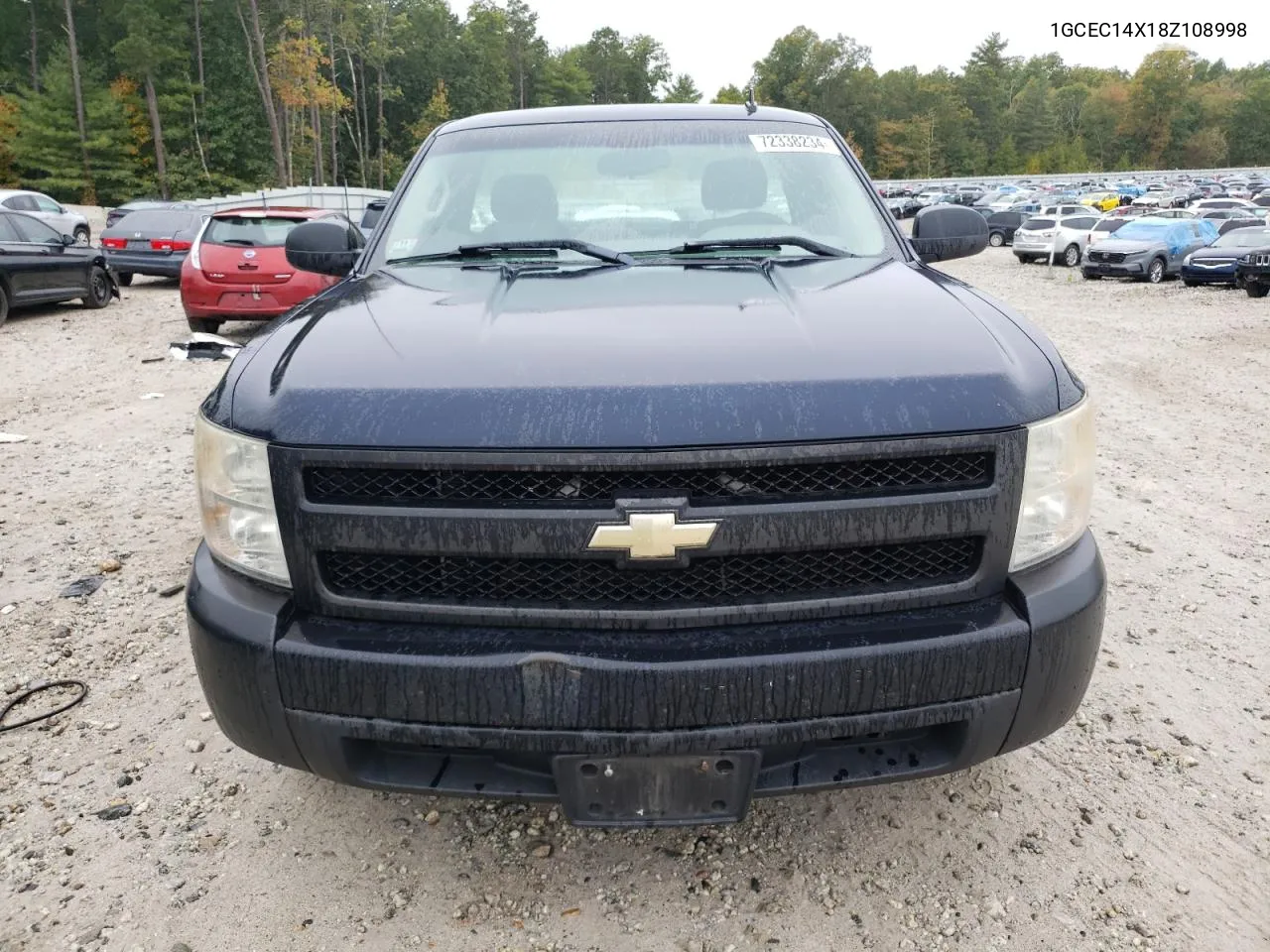 1GCEC14X18Z108998 2008 Chevrolet Silverado C1500