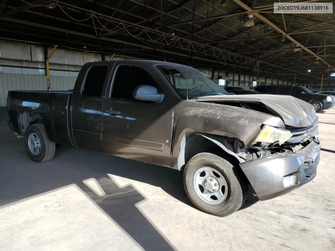 2008 Chevrolet Silverado C1500 VIN: 2GCEC19J681138916 Lot: 72421144