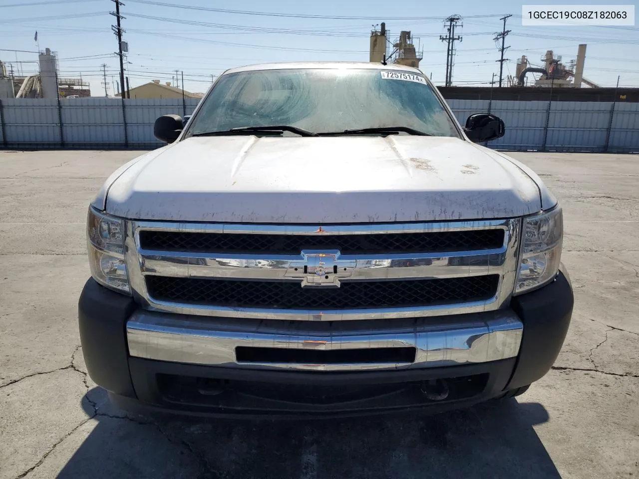 2008 Chevrolet Silverado C1500 VIN: 1GCEC19C08Z182063 Lot: 72575174