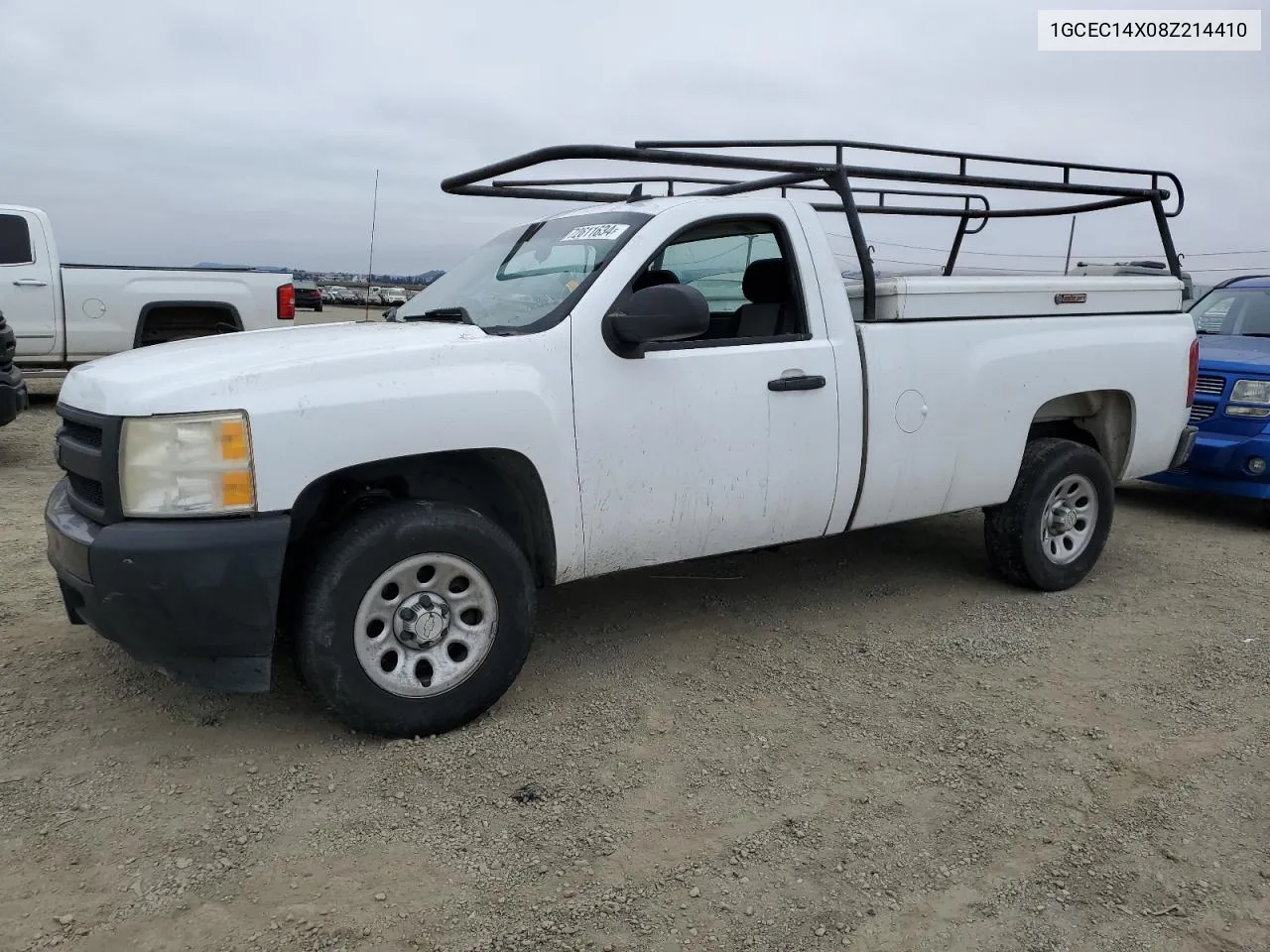 2008 Chevrolet Silverado C1500 VIN: 1GCEC14X08Z214410 Lot: 72611634