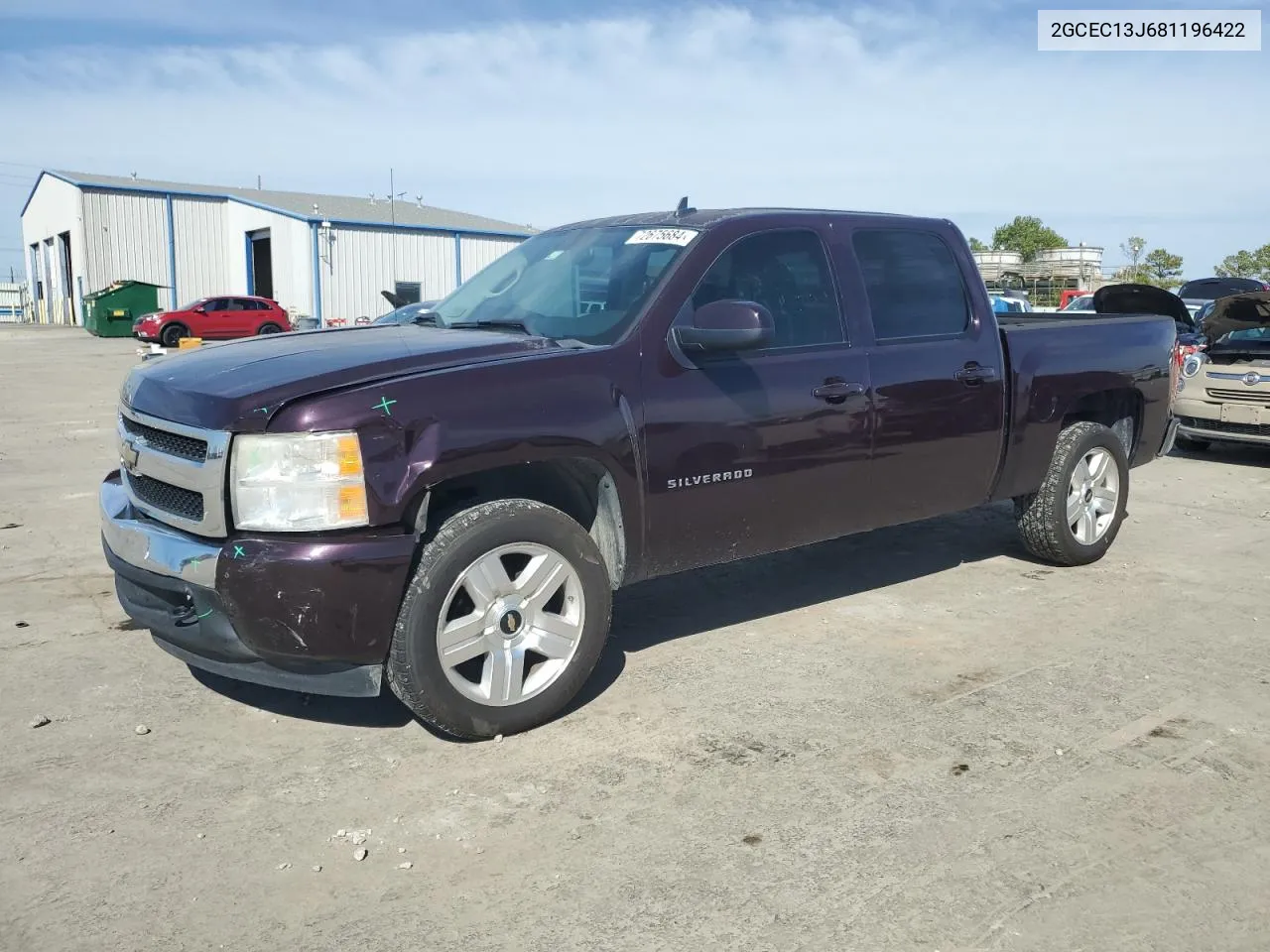 2008 Chevrolet Silverado C1500 VIN: 2GCEC13J681196422 Lot: 72675684