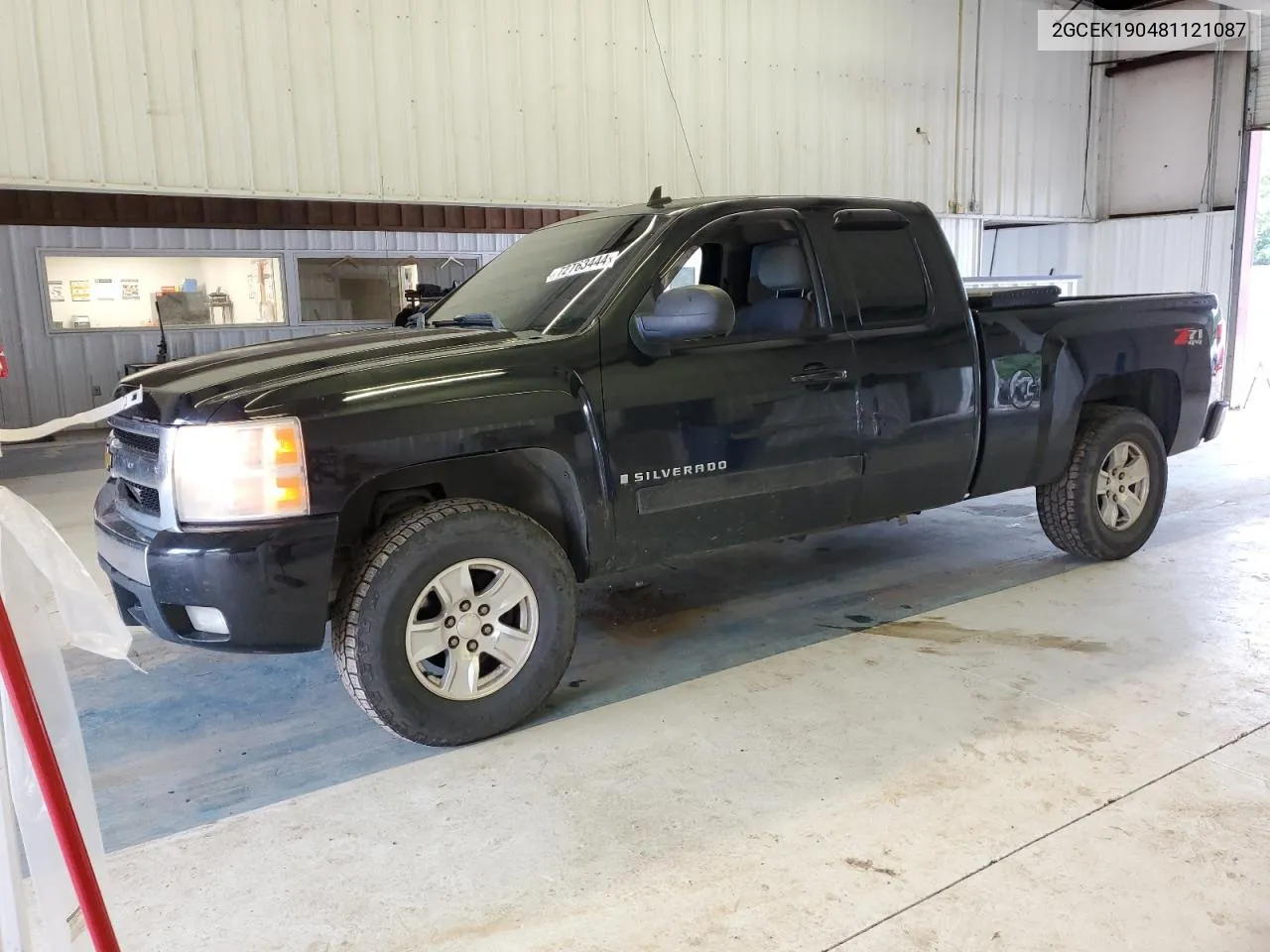 2008 Chevrolet Silverado K1500 VIN: 2GCEK190481121087 Lot: 72763444