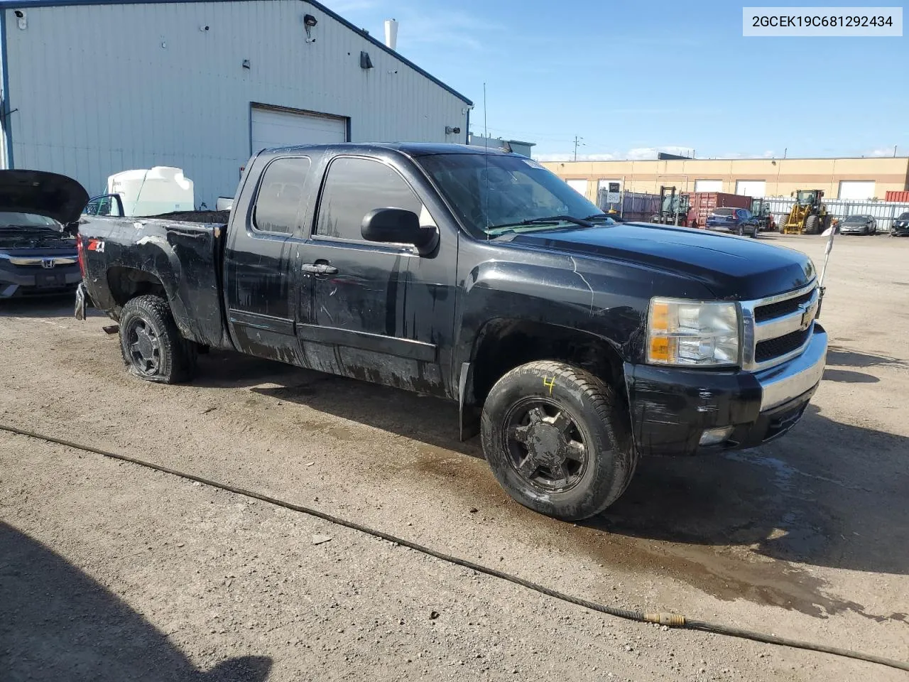 2008 Chevrolet Silverado K1500 VIN: 2GCEK19C681292434 Lot: 72798854