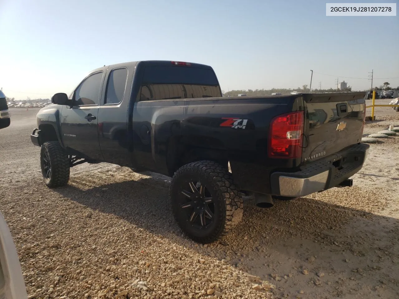 2008 Chevrolet Silverado K1500 VIN: 2GCEK19J281207278 Lot: 72833304