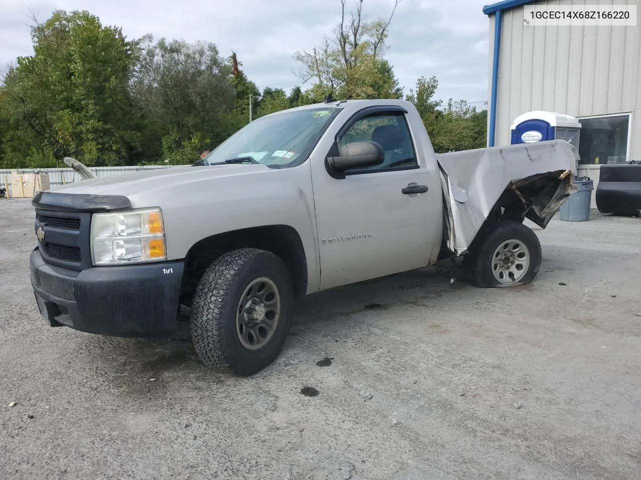 2008 Chevrolet Silverado C1500 VIN: 1GCEC14X68Z166220 Lot: 72880874