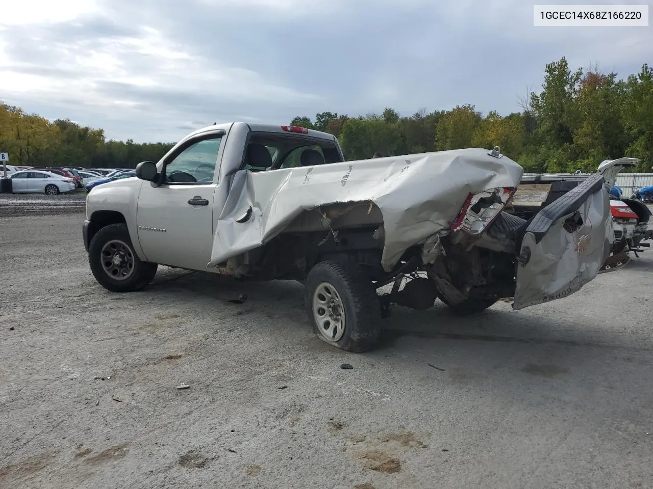 2008 Chevrolet Silverado C1500 VIN: 1GCEC14X68Z166220 Lot: 72880874