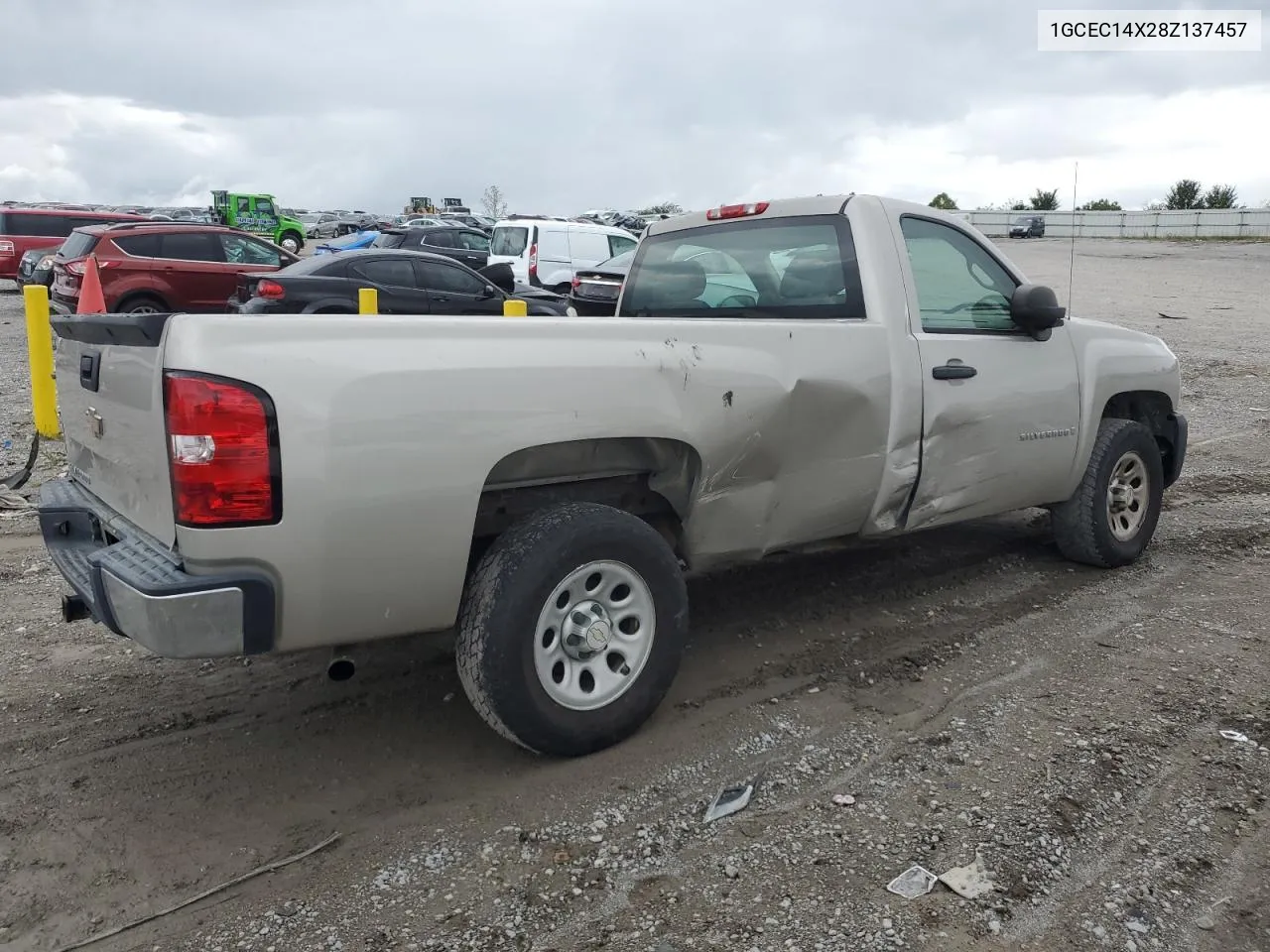 1GCEC14X28Z137457 2008 Chevrolet Silverado C1500