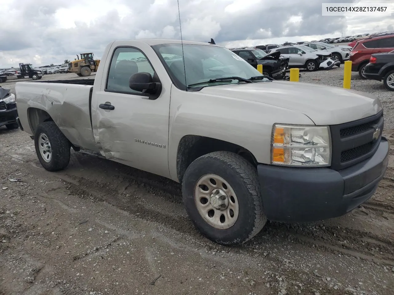 1GCEC14X28Z137457 2008 Chevrolet Silverado C1500