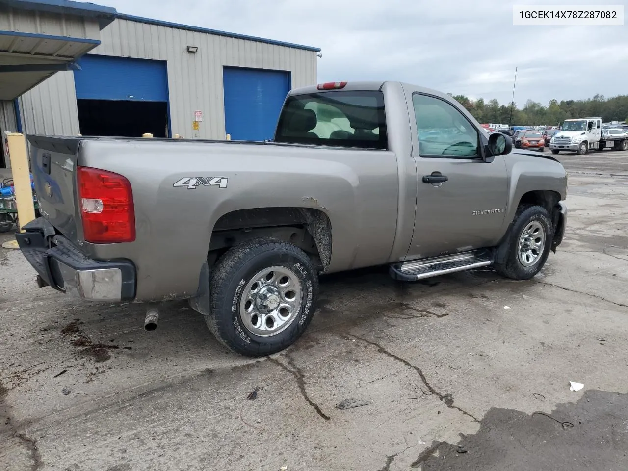 2008 Chevrolet Silverado K1500 VIN: 1GCEK14X78Z287082 Lot: 73227224