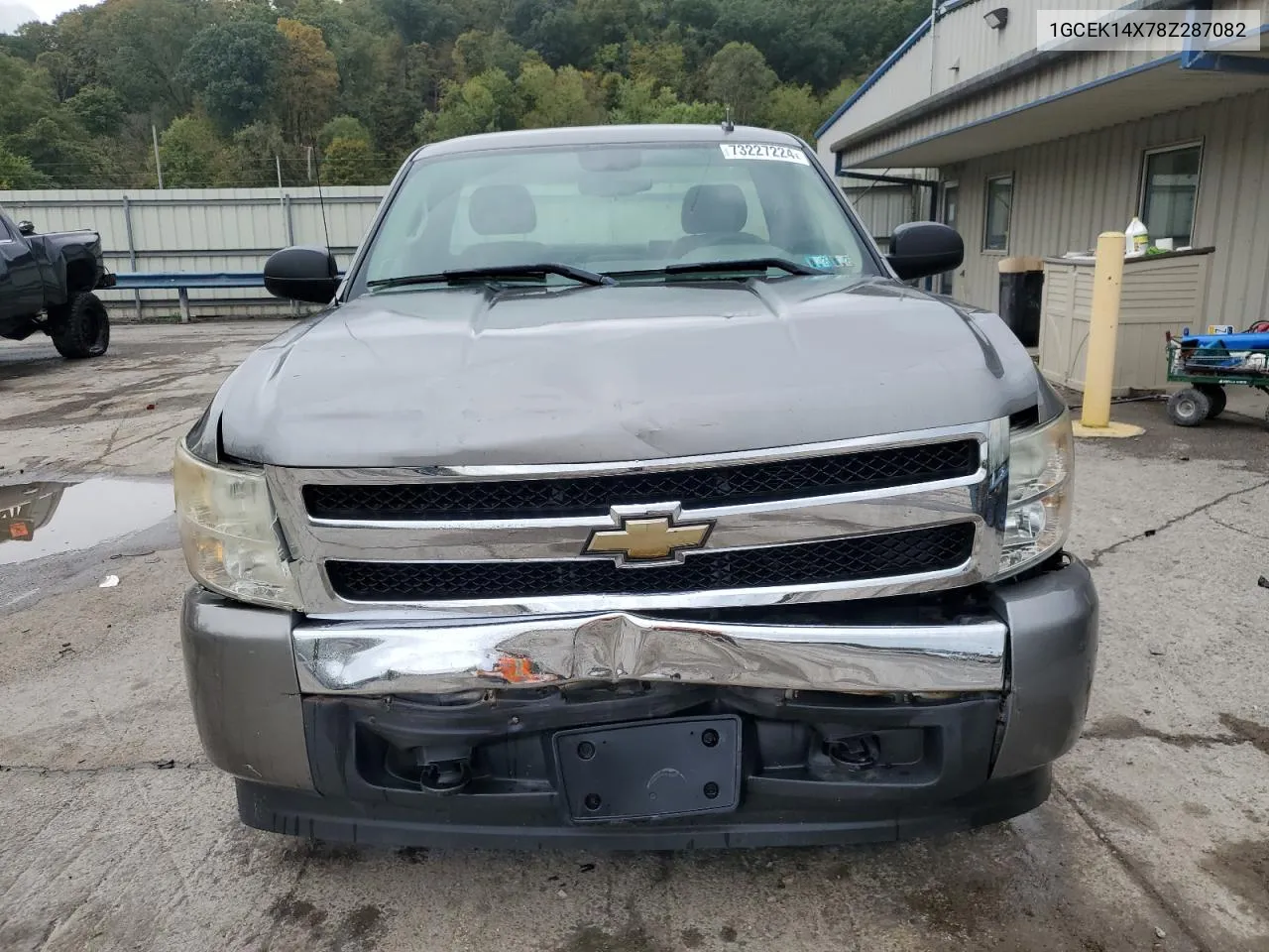 2008 Chevrolet Silverado K1500 VIN: 1GCEK14X78Z287082 Lot: 73227224