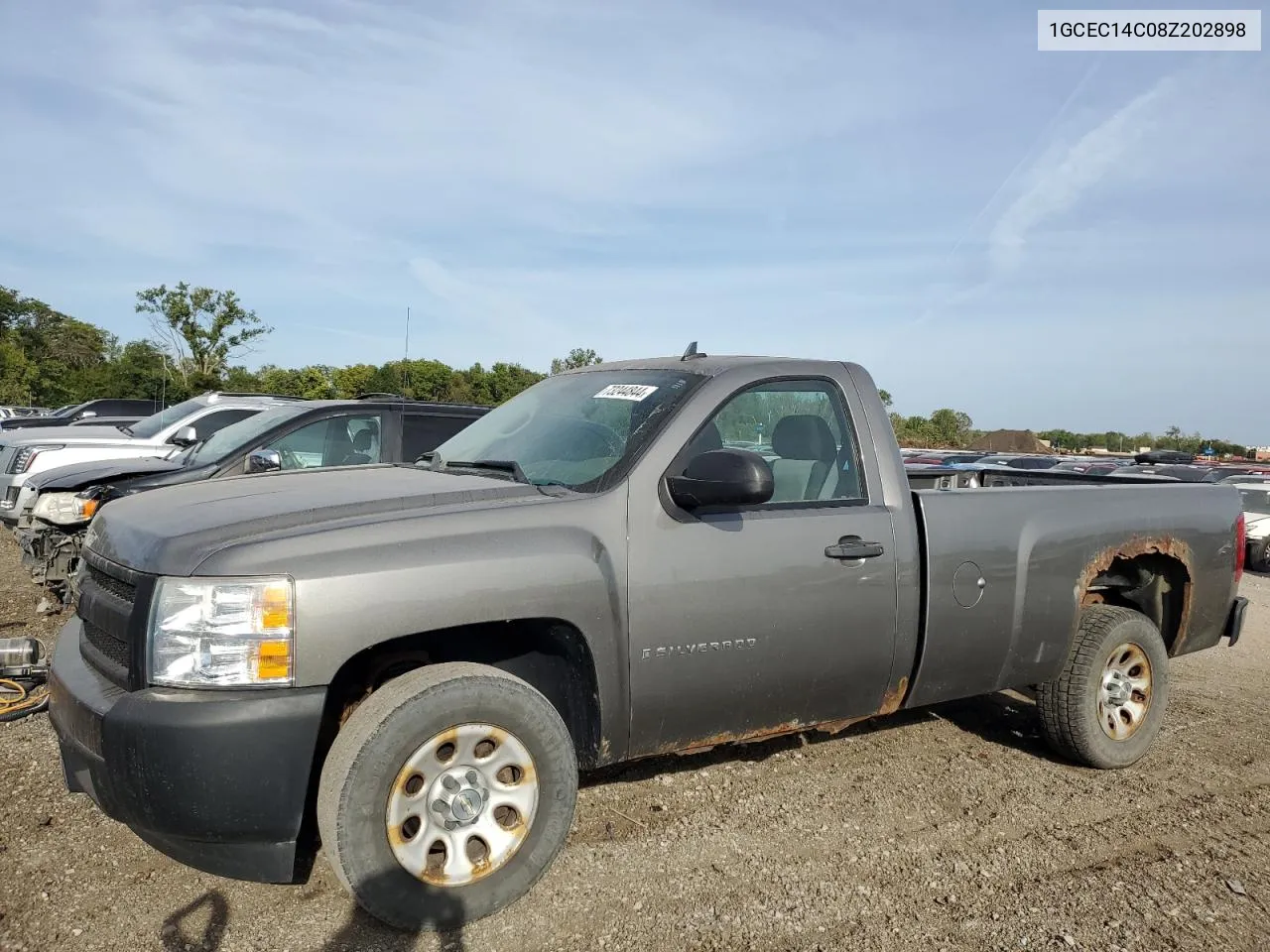 2008 Chevrolet Silverado C1500 VIN: 1GCEC14C08Z202898 Lot: 73244844