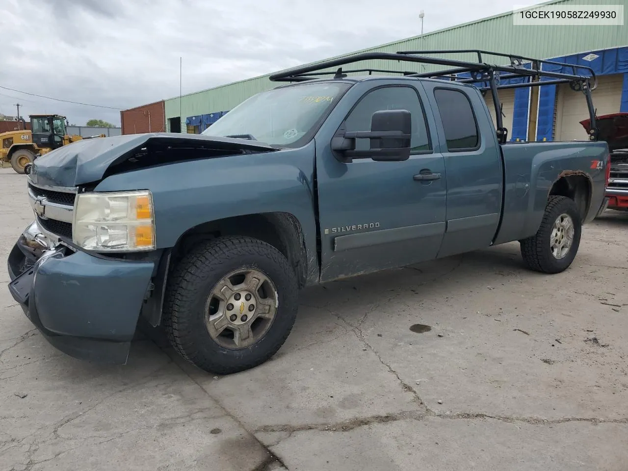 2008 Chevrolet Silverado K1500 VIN: 1GCEK19058Z249930 Lot: 73359014