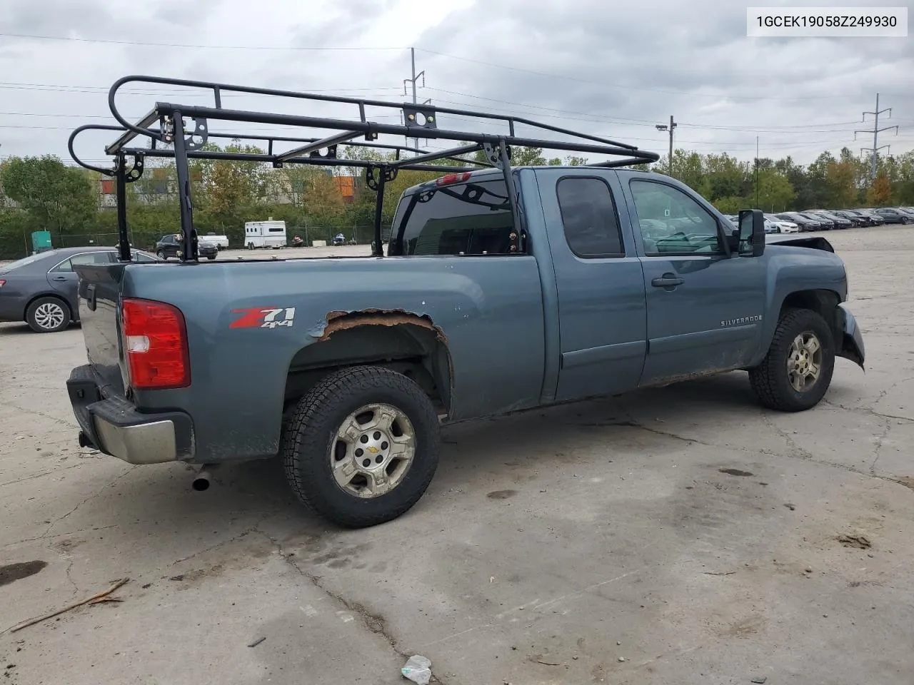 1GCEK19058Z249930 2008 Chevrolet Silverado K1500