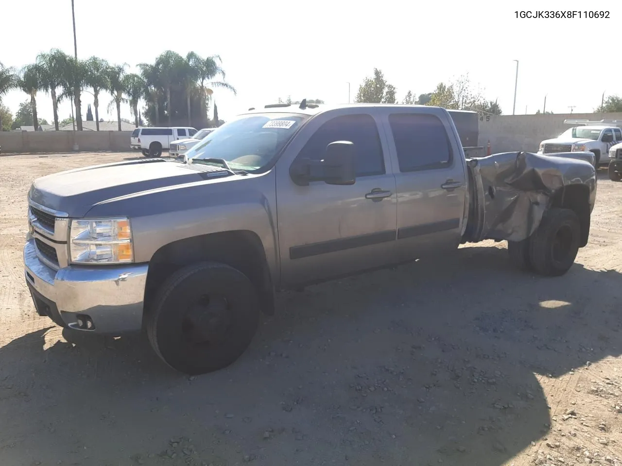 2008 Chevrolet Silverado K3500 VIN: 1GCJK336X8F110692 Lot: 73399804