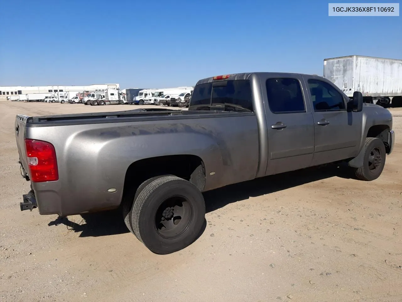 1GCJK336X8F110692 2008 Chevrolet Silverado K3500