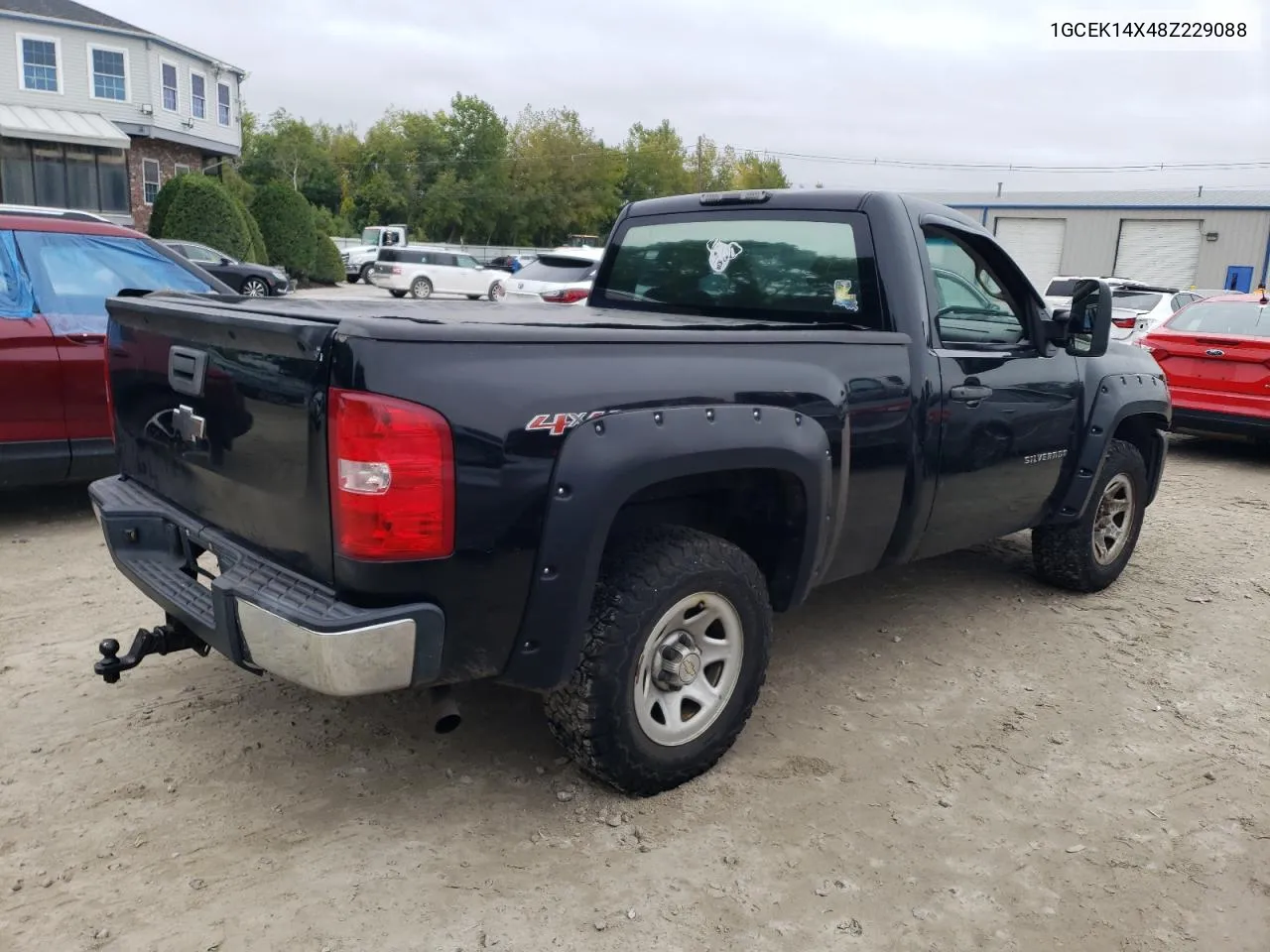 1GCEK14X48Z229088 2008 Chevrolet Silverado K1500