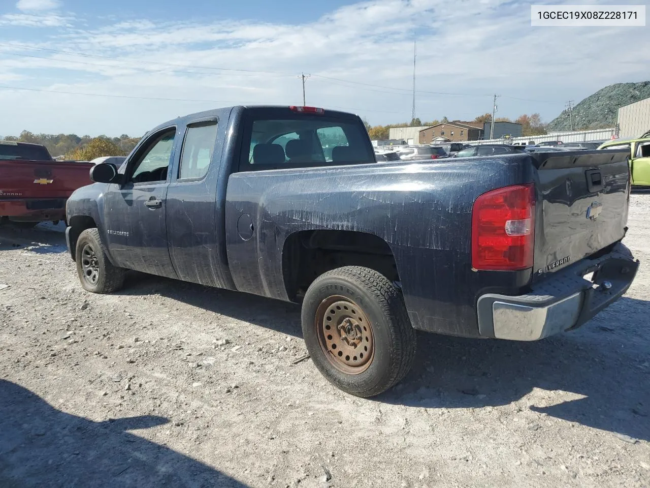 2008 Chevrolet Silverado C1500 VIN: 1GCEC19X08Z228171 Lot: 73486374