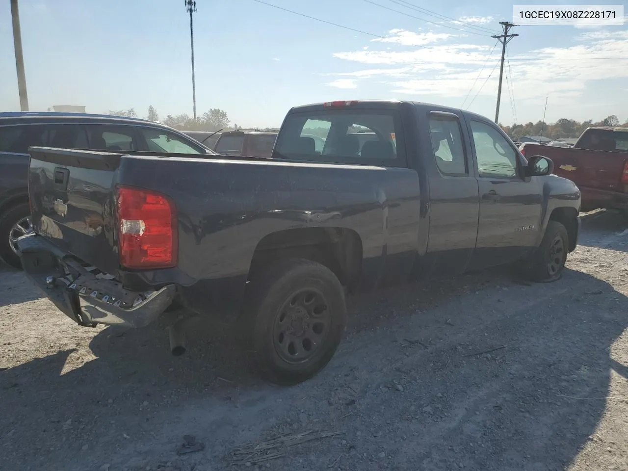 2008 Chevrolet Silverado C1500 VIN: 1GCEC19X08Z228171 Lot: 73486374